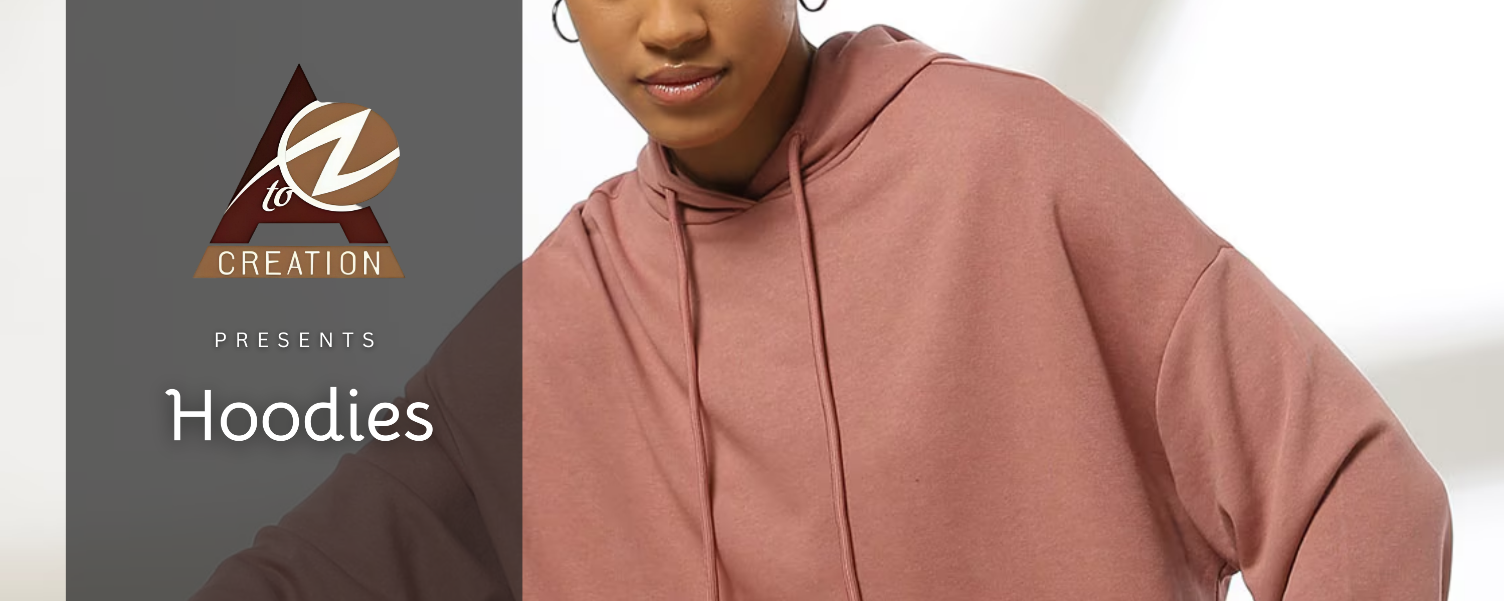 Buy A to Z CREATION Solid Hooded Neck Long Sweatshirt Hoodie for